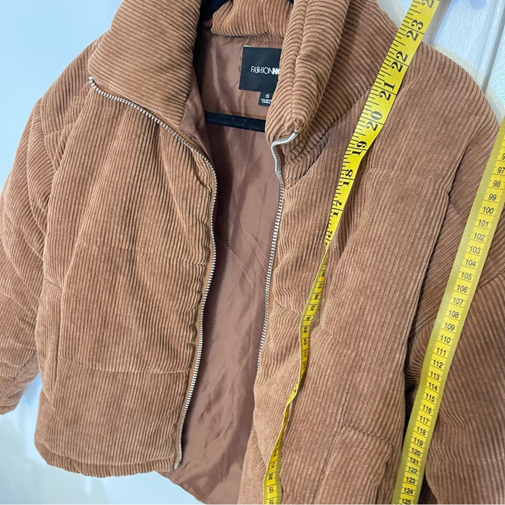 Corduroy Puffer Jacket - Picture 5 of 5